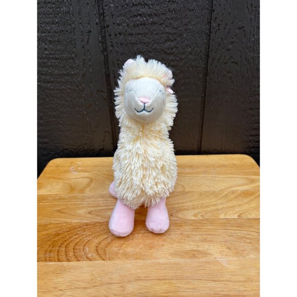 Carter's Just One You Soft Plush Llama Stuffed Alpaca Animal Toy With Pink Legs - Picture 5 of 7